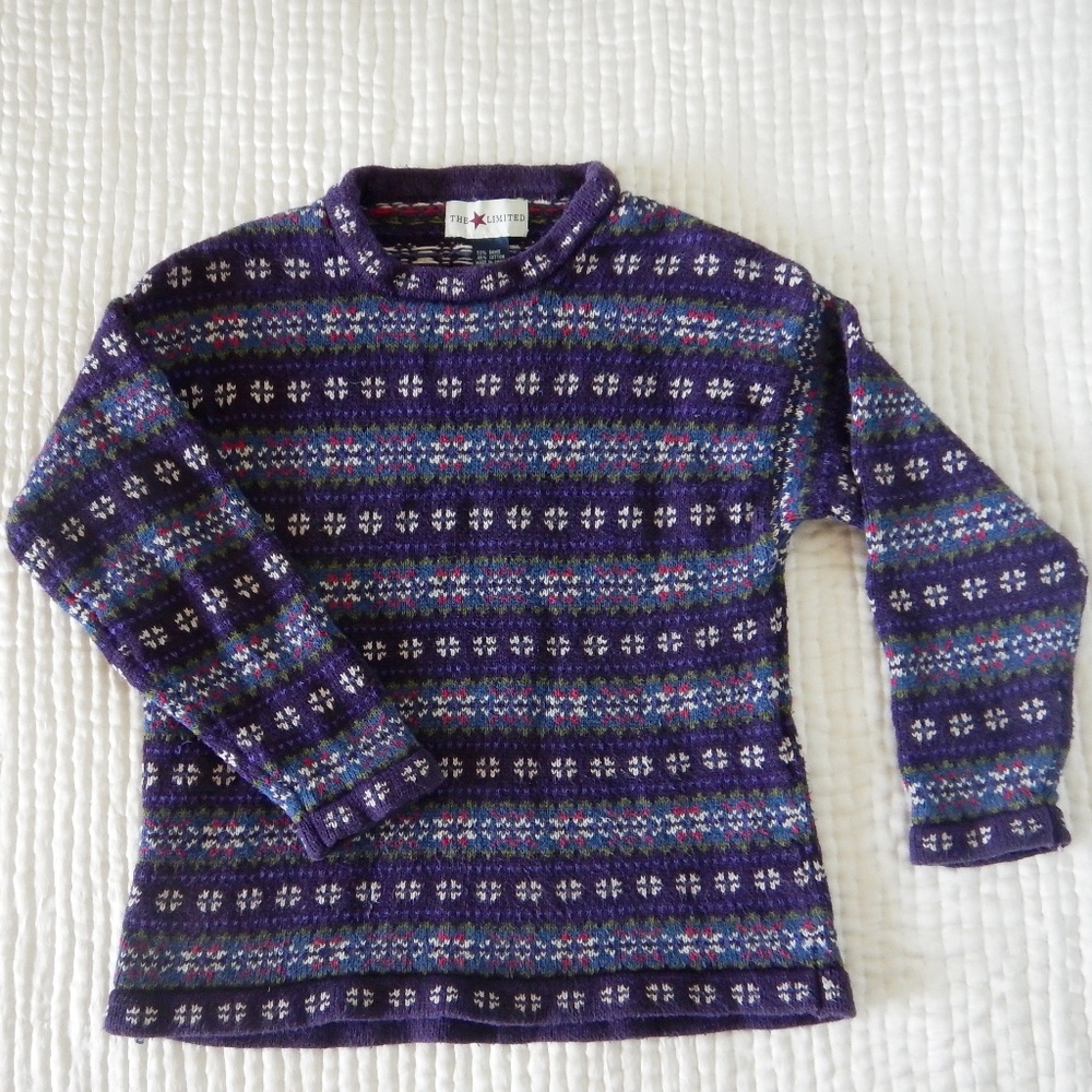 The Limited Sweater in Nordic Purple